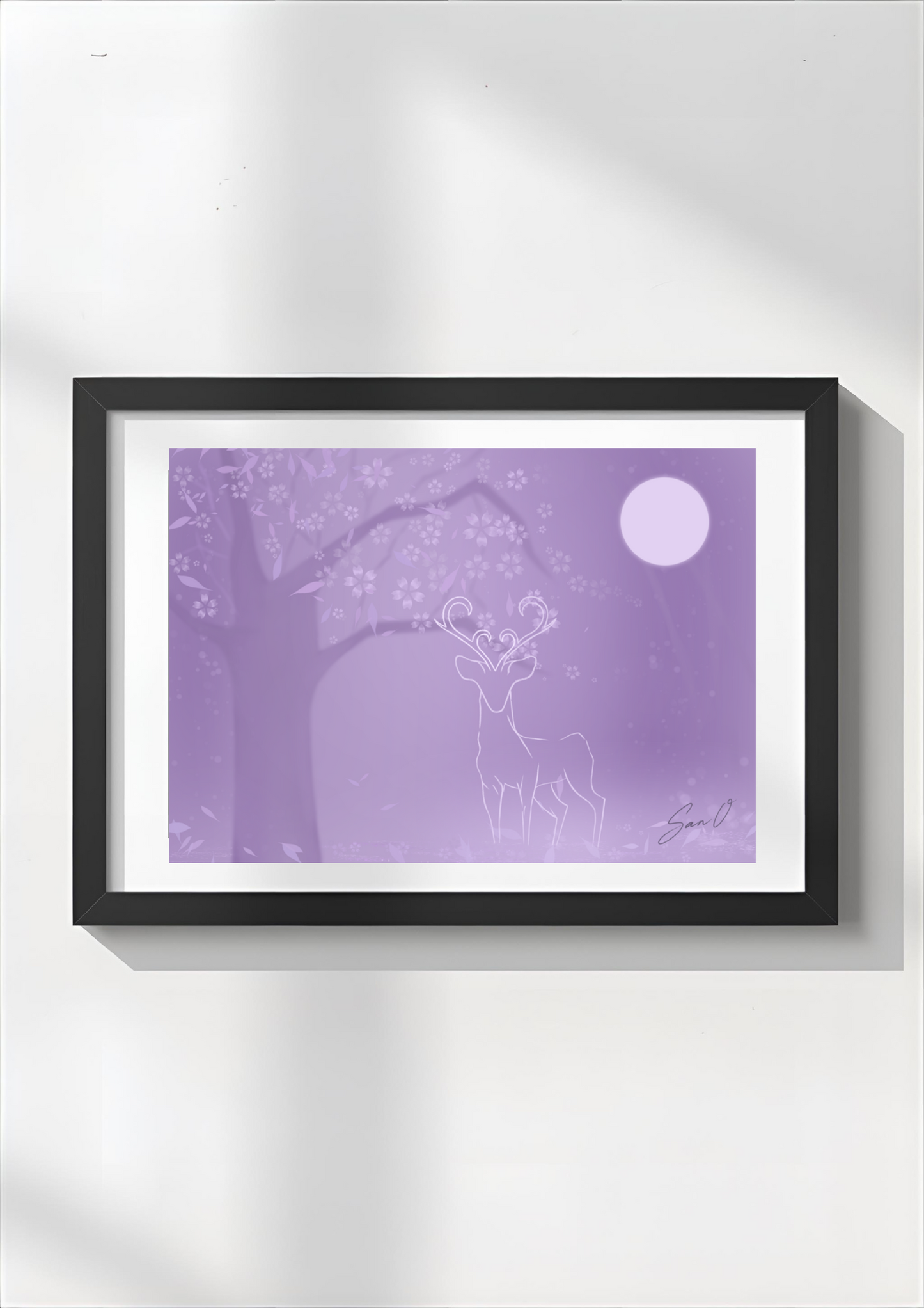 Ethereal Lilac Forest