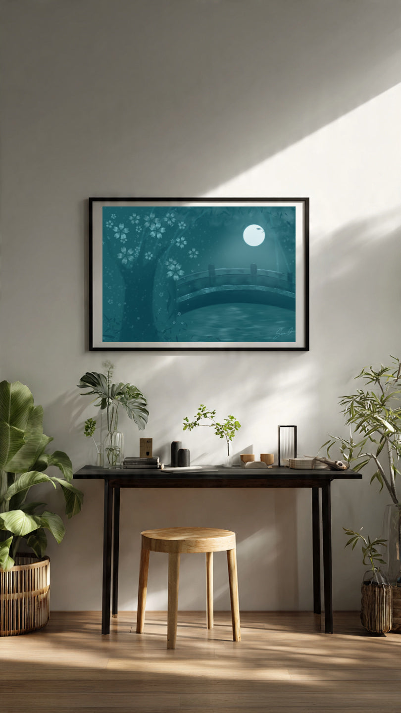 Bridge under the Moonlight