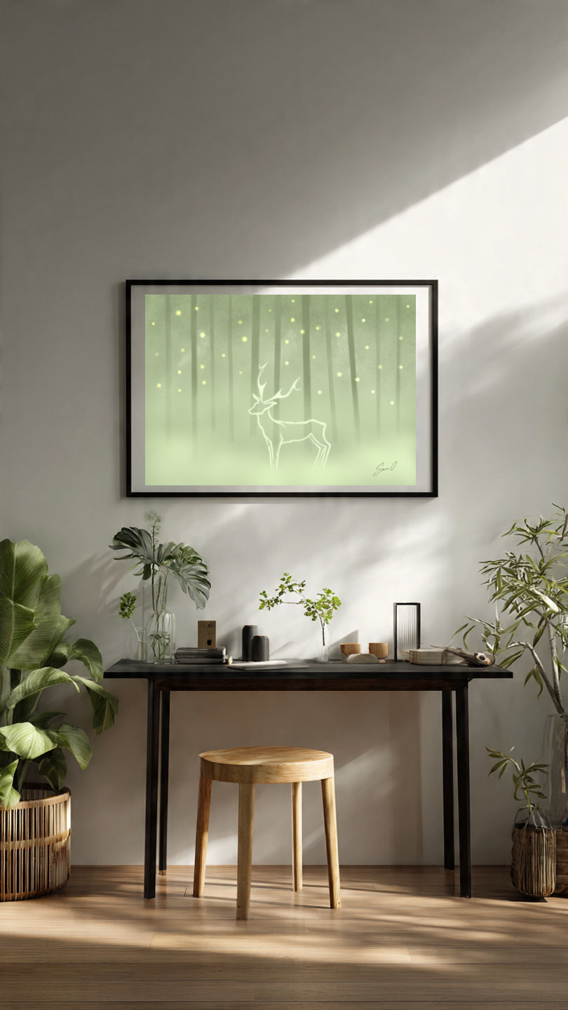 Ethereal Forest Stag